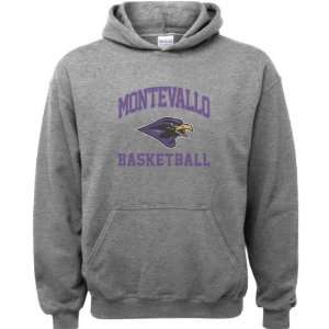 Montevallo Falcons Sport Grey Youth Varsity Washed Basketball Arch 