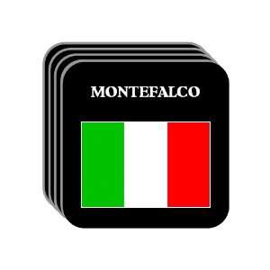  Italy   MONTEFALCO Set of 4 Mini Mousepad Coasters 