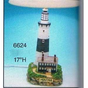  Montauk Lighthouse Resin Lamp
