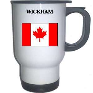 Canada   WICKHAM White Stainless Steel Mug Everything 