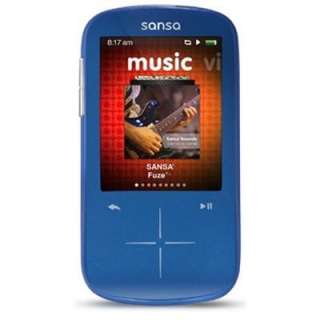 Sandisk Sansa Fuze Plus 8GB Blue MP4 Media Player  
