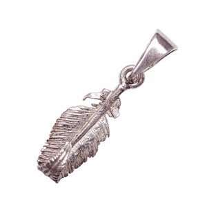  Wilkerson Sterling Silver Feather Pendant Sports 