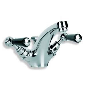 Lefroy Brooks BL1185ST Classic Basin Monobloc With Black Levers and