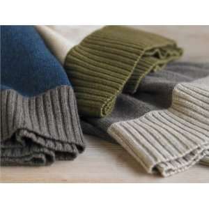  Cashmere / Organic Cotton Throw Blankets