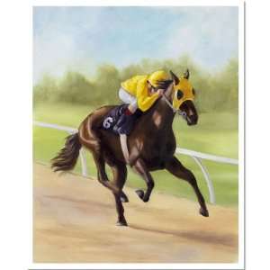    Horse of Sport XI by Michelle Moate Signed Giclee Art Electronics