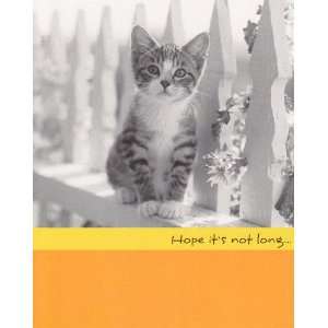  Greeting Card Get Well Card Hope Its Not Long 