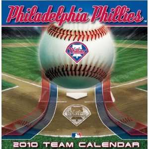  PHILADELPHIA PHILLIES 2010 MLB Daily Desk 5 x 5 BOX 