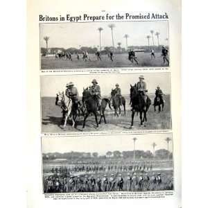  1915 16 WORLD WAR SULTAN EGYPT SOLDIERS BEDOUINS CAIRO 