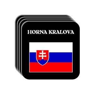  Slovakia   HORNA KRALOVA Set of 4 Mini Mousepad Coasters 