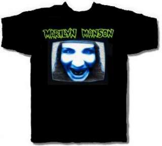 MARILYN MANSON cd cvr GET YOUR GUNN Manson TV Official SHIRT XL new 