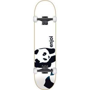  Enjoi Skateboard Whitey Panda   7.6 w/ Essential Trucks 