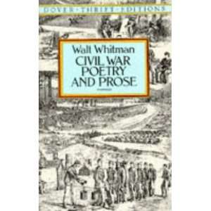   and Prose (Dover Thrift Editions) [Paperback] Walt Whitman Books