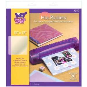  Hot Pockets Laminating Pouches 20/Pkg 12X12 For PC3020 