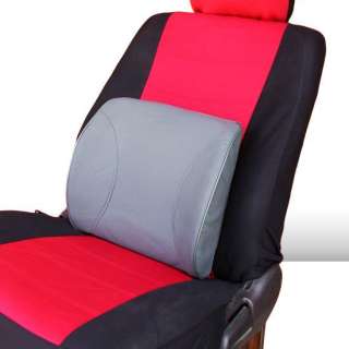 Synthetic Leather Car Seat Lumber Back Cushion Support  