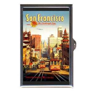  SAN FRANCISCO RETRO TROLLEY Coin, Mint or Pill Box Made 