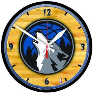  NBA Minnesota Timberwolves Round Clock