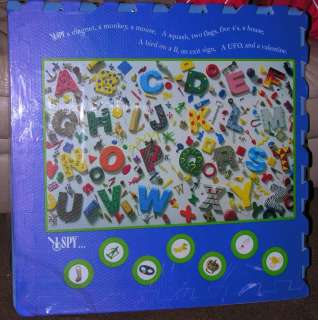 Scholastic I Spy Foam Play Mat Find Search Floor Puzzle  
