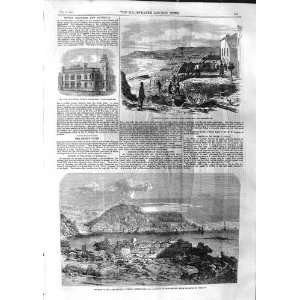  1859 STORM MINEHEAD TORBAY SEAWALL PAIGNTON TORQUAY