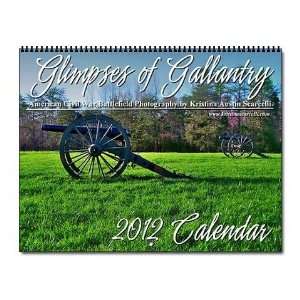  Glimpses of Gallantry Military Wall Calendar by  