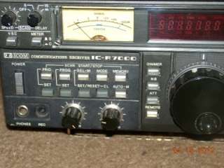ICOM IC R7000 COMMUNICATIONS RECEIVER ULTIMATE COLLECTORS PACKAGE 