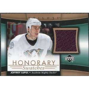   Trilogy Honorary Swatches #HSLU Joffrey Lupul Sports Collectibles