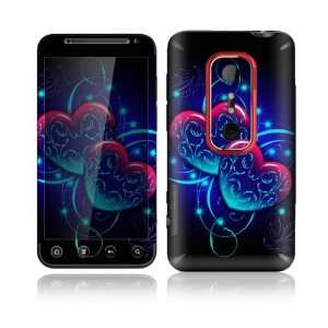  HTC Evo 3D Decal Skin Sticker   Magic Hearts Everything 