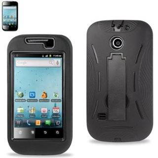 Huawei Ascend II/ Prism Hybrid Case with KickStand Black
