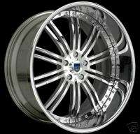 20 ASANTI AF128 Maserati Coupe Chrome Wheels Tires  
