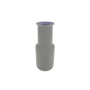  Middle Kingdom Bamboo Vase   Steel Grey/Lavender