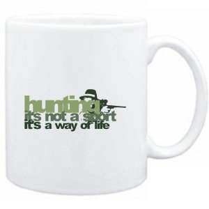  Mug White  Hunting WAY OF LIFE Hunting  Sports Sports 