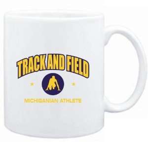  Mug White  Track & Field   Michiganian Athlete  Usa 