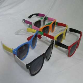 Wayfarer Style sun glasses Nerd Fashion Geek Shades  