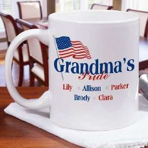  USA American Pride Ceramic Personalized Coffee Mug 