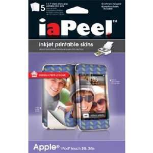  iaPeel Inkjet Printable Skins for iPod Touch 2G and 3G 