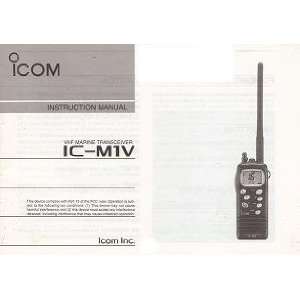  Icom M1V Instruction Manual GPS & Navigation