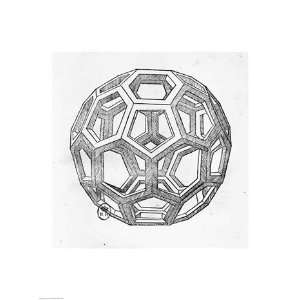  Icosahedron   Poster by Leonardo Da Vinci (18x24)