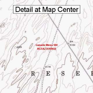   Map   Ganado Mesa SW, Arizona (Folded/Waterproof)