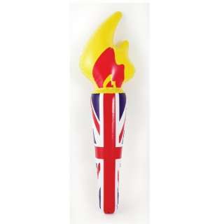 Olympics Decorations   Great Britain Union Inflatable Torch £3.50