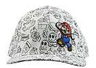 Nintendo Super Mario All Over Print White Hat / Cap