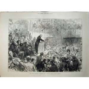  1876 Men Conference St James Hall Mr Gladstone Meeting 