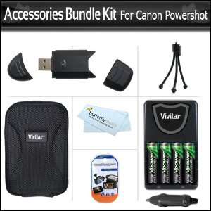  Must Have Accessories Kit For Canon PowerShot A495, A800 
