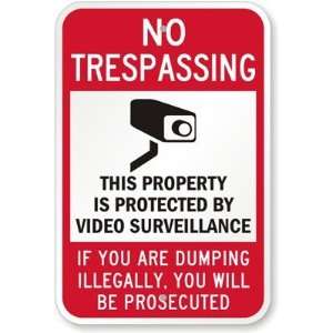  Illegally, You Will Be Prosecuted (with Graphic) Diamond Grade Sign
