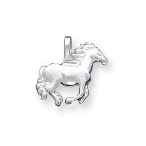  Sterling Silver Horse Charm   JewelryWeb Jewelry