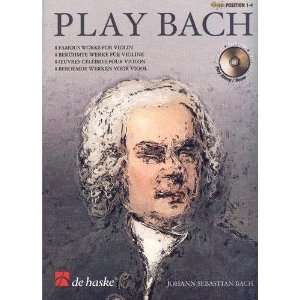 Play Bach Book With CD 8 Famous Works for Violin  Sports 
