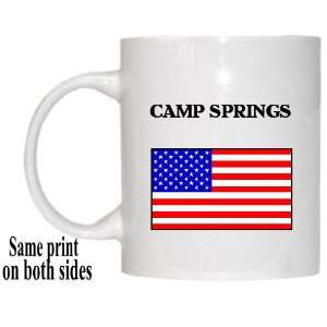  US Flag   Camp Springs, Maryland (MD) Mug 