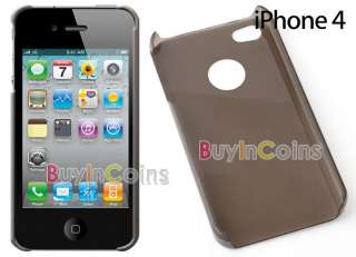 Clear Hard Cover Case for Apple iPhone 4 4G/4th iOS4  