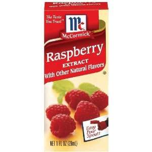McCormick Raspberry Extract W/ Other Natural Flavors, 1 Ounce Bottle