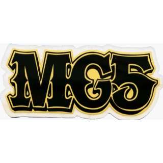  MC5   Black & Yellow Logo   Sticker / Decal Automotive