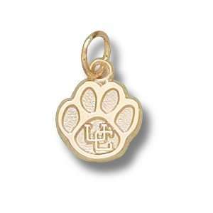  Connecticut Huskies 3/8in 10k Paw Charm/10kt yellow gold 