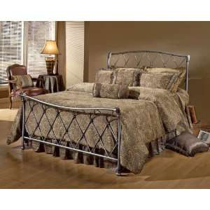  Full Silverton Metal Bed by Hillsdale   Brushed Silver 